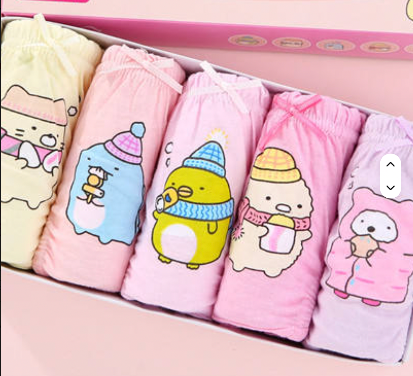 Soft Cotton Panties for Girls – Pack of 5