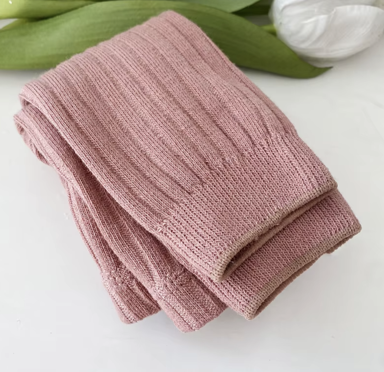 Ribbed Baby Leggings High Quality Knit Cotton Legging Girl Baby Leggings