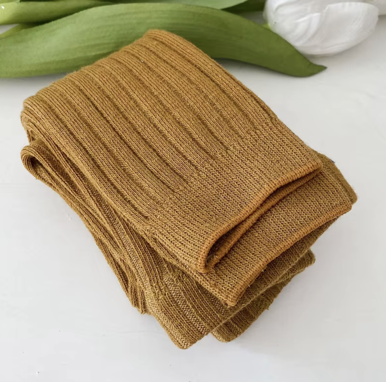 Ribbed Baby Leggings High Quality Knit Cotton Legging Girl Baby Leggings