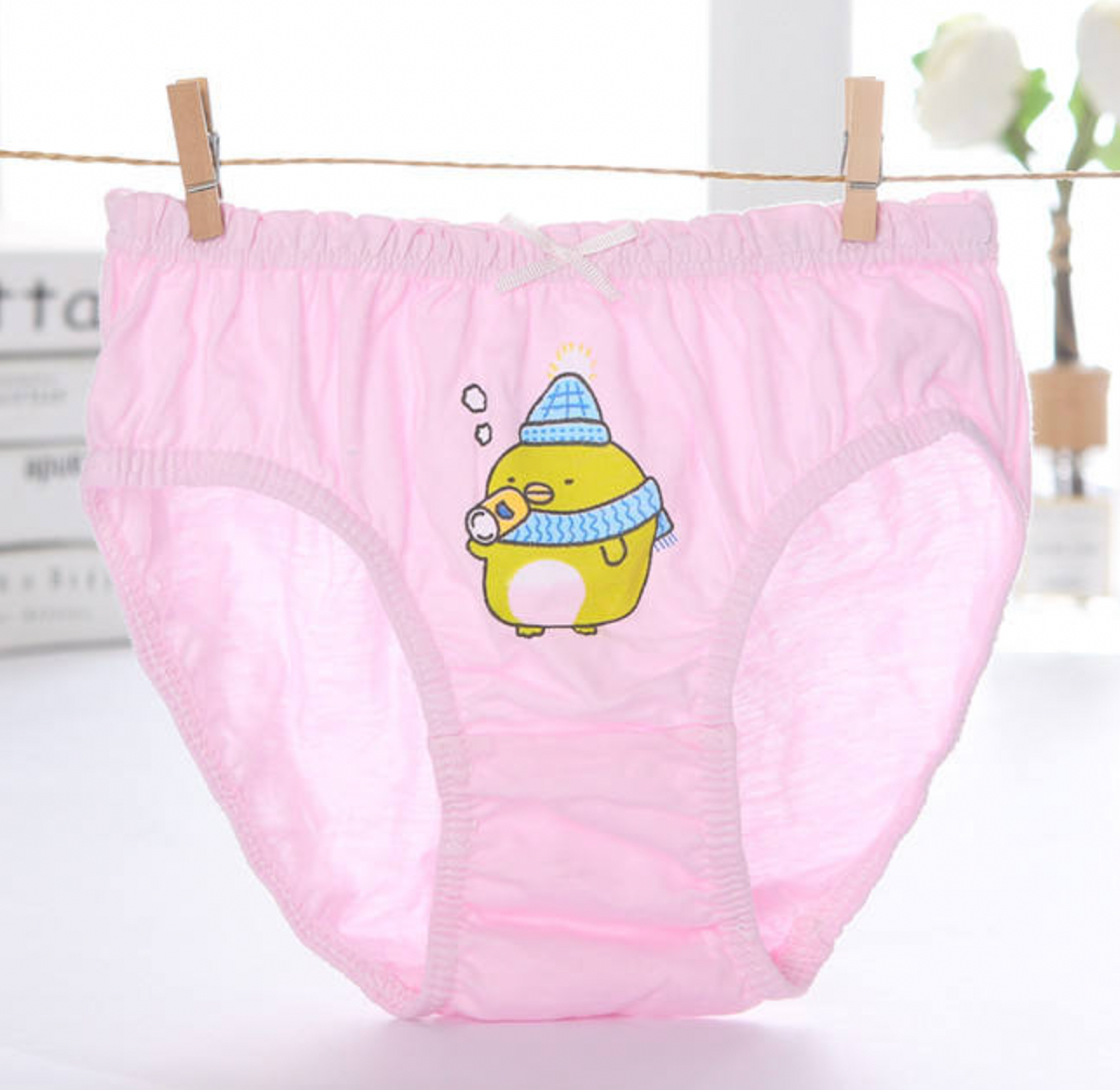 Soft Cotton Panties for Girls – Pack of 5