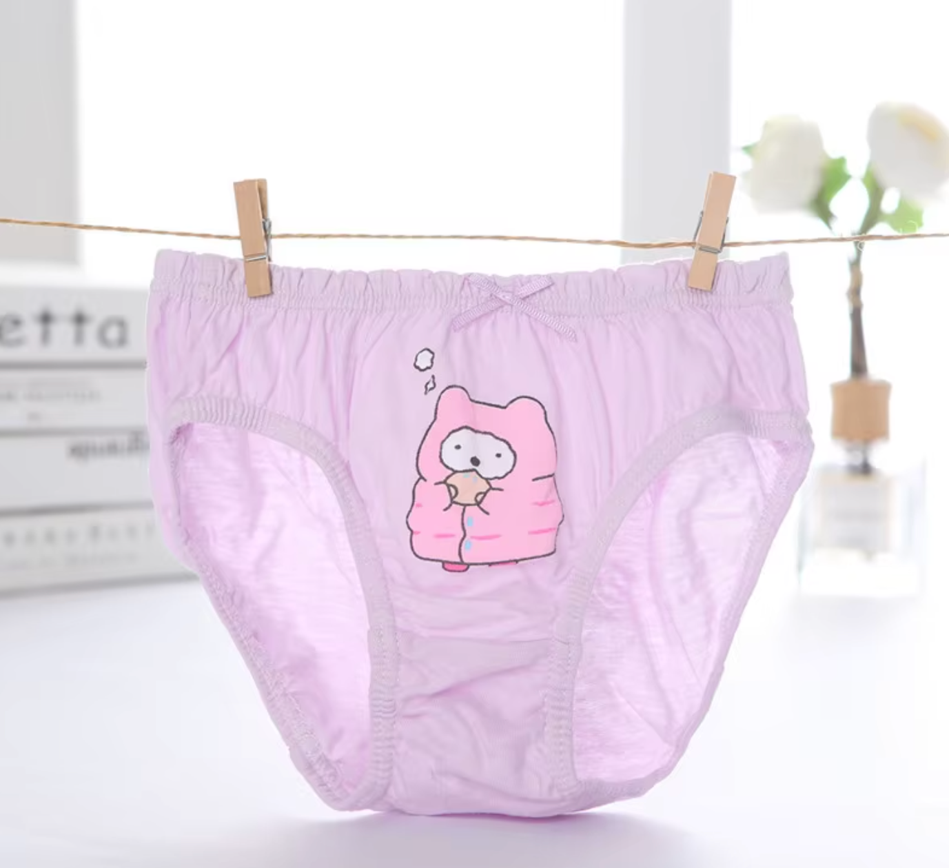 Soft Cotton Panties for Girls – Pack of 5