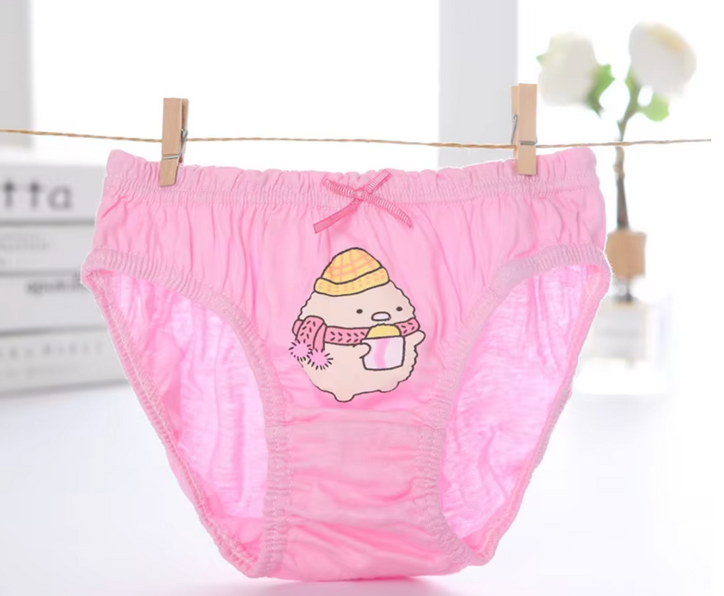 Soft Cotton Panties for Girls – Pack of 5