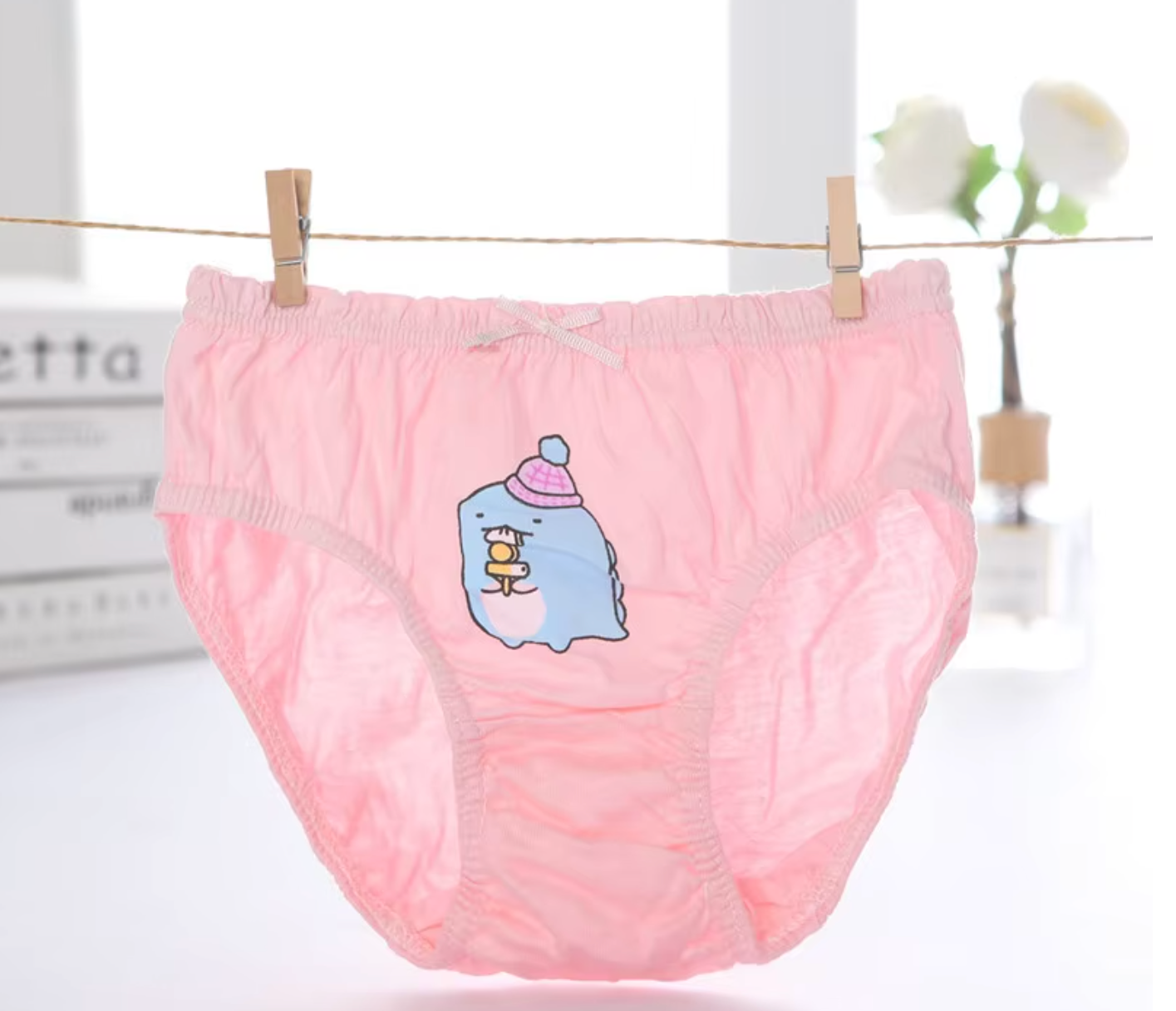 Soft Cotton Panties for Girls – Pack of 5